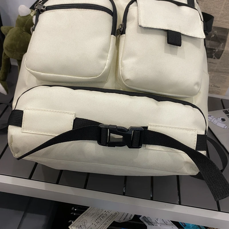 Backpacks Unisex Boy Fashion Cool Multi Pocket Large Capacity 2021 Men New Women Travel Bags Nylon Laptop Girls Trendy
Backpacks Unisex Boy Fashion Cool Multi Pocket Large Capacity 2021 Men New Women Travel Bags Nylon Laptop Girls Trendy