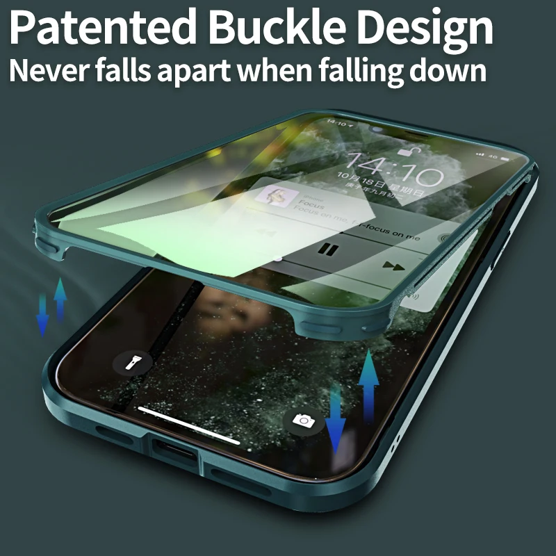 Full Body Transparent Case for iPhone 12 11 Pro Max Built-in Screen Protector Glass Hard Bumper Cover Clear Camera Protection
Full Body Transparent Case for iPhone 12 11 Pro Max Built-in Screen Protector Glass Hard Bumper Cover Clear Camera Protection
