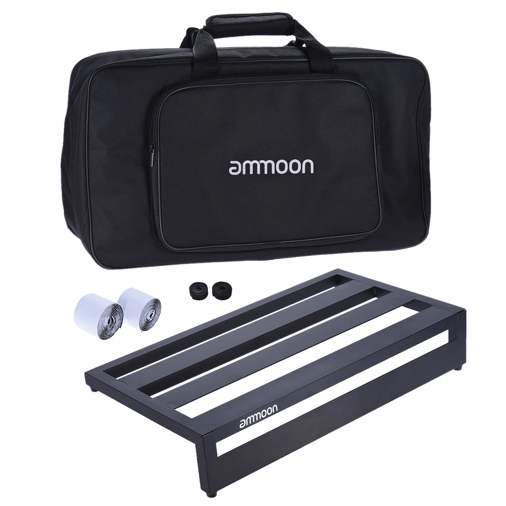 ammoon DB-3 Portable Guitar Effect Pedal Board Pedalboard Aluminum Alloy with Carrying Bag Pedals Mounting Tapes
ammoon DB-3 Portable Guitar Effect Pedal Board Pedalboard Aluminum Alloy with Carrying Bag Pedals Mounting Tapes