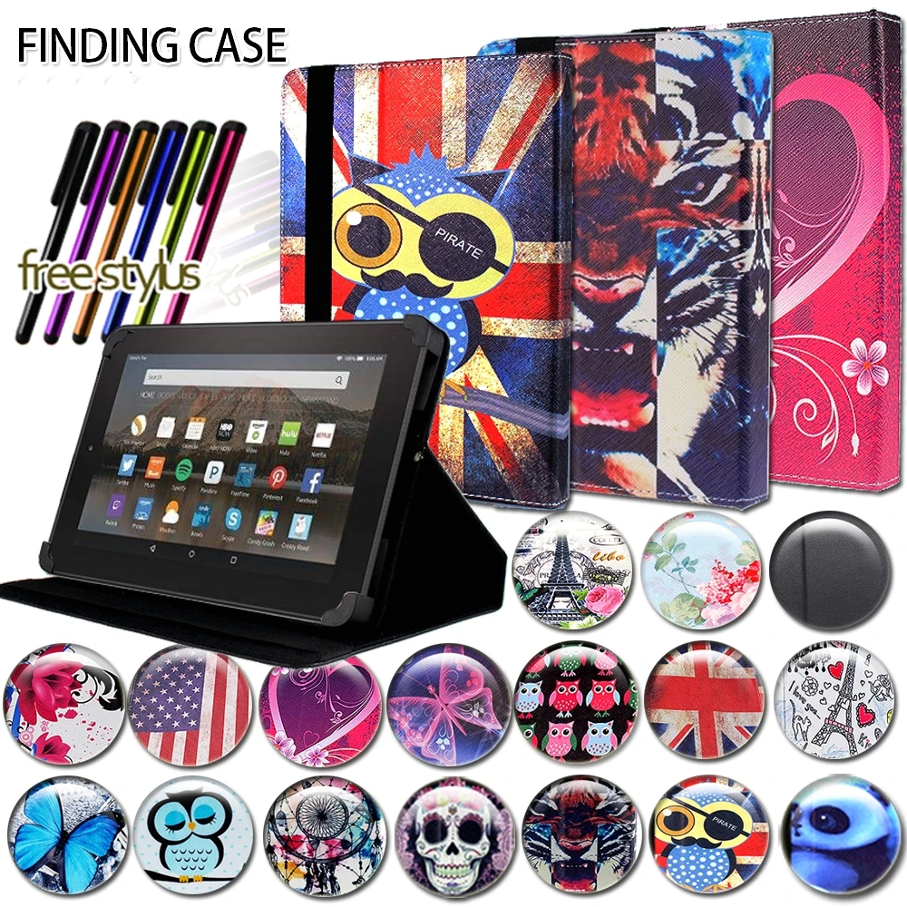 Shockproof Multicolor Leather Stand Cover Case for Amazon Fire 7(5/7/9th) HD 8(5/6/7/8th) HD10(5/7th) Dust-proof Tablet Case+pen
Shockproof Multicolor Leather Stand Cover Case for Amazon Fire 7(5/7/9th) HD 8(5/6/7/8th) HD10(5/7th) Dust-proof Tablet Case+pen