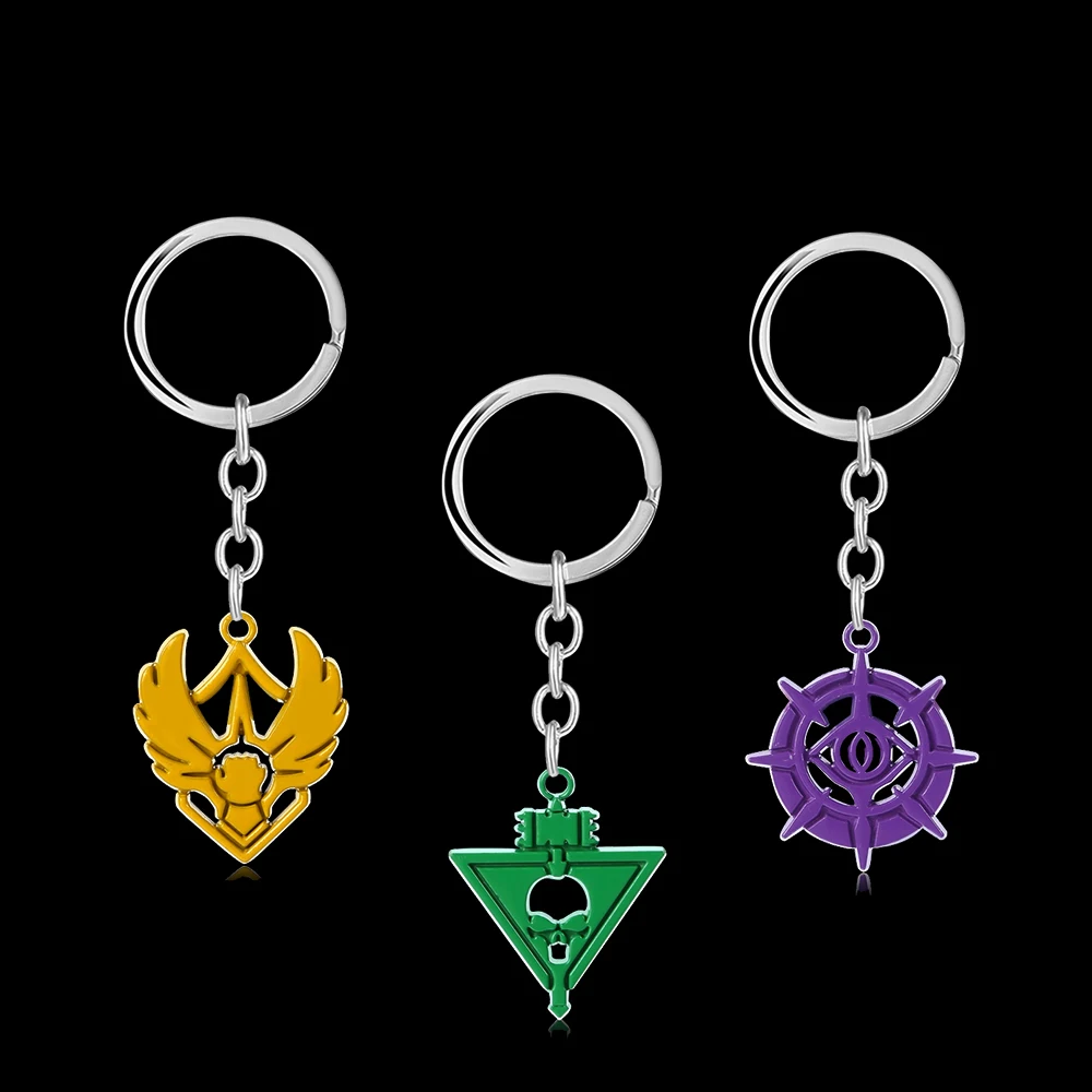 Game New World Metal Keyrings Marauders Syndicate Covenant Pendant Keychain Charm Jewelry Accessories
Game New World Metal Keyrings Marauders Syndicate Covenant Pendant Keychain Charm Jewelry Accessories