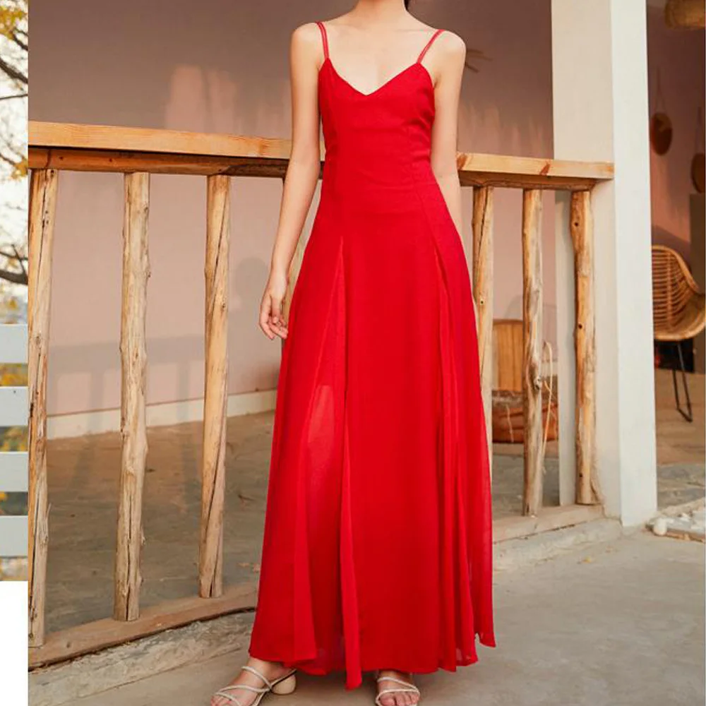 Bohemian Maxi Dresses For Women 2022 Red Sexy Backless Straps Chiffon Boho Summer Dress Womens Party Dresses Sundress
Bohemian Maxi Dresses For Women 2022 Red Sexy Backless Straps Chiffon Boho Summer Dress Womens Party Dresses Sundress