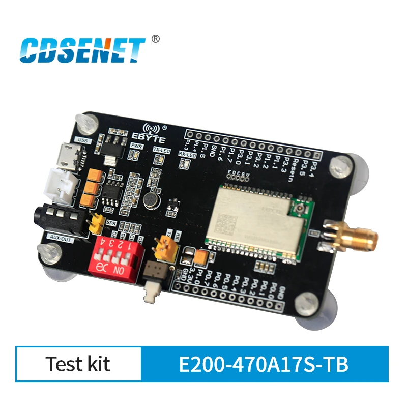 E200-470A17S-TB Test Board for E200-470A17S IOT SMD Audio Module E200 Series SMA-J Broadcasting Transmission Long-distance
E200-470A17S-TB Test Board for E200-470A17S IOT SMD Audio Module E200 Series SMA-J Broadcasting Transmission Long-distance