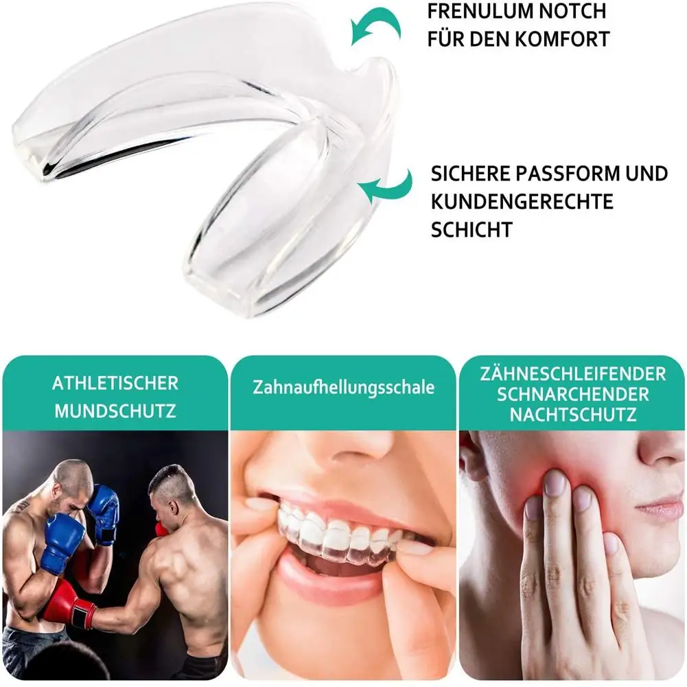 4 8PCS Mouth Guard Gum Shield Mouth Trays For Bruxismo Anti Snoring Teeth Whitening Grinding Boxing Protection Mouth Tray
4 8PCS Mouth Guard Gum Shield Mouth Trays For Bruxismo Anti Snoring Teeth Whitening Grinding Boxing Protection Mouth Tray