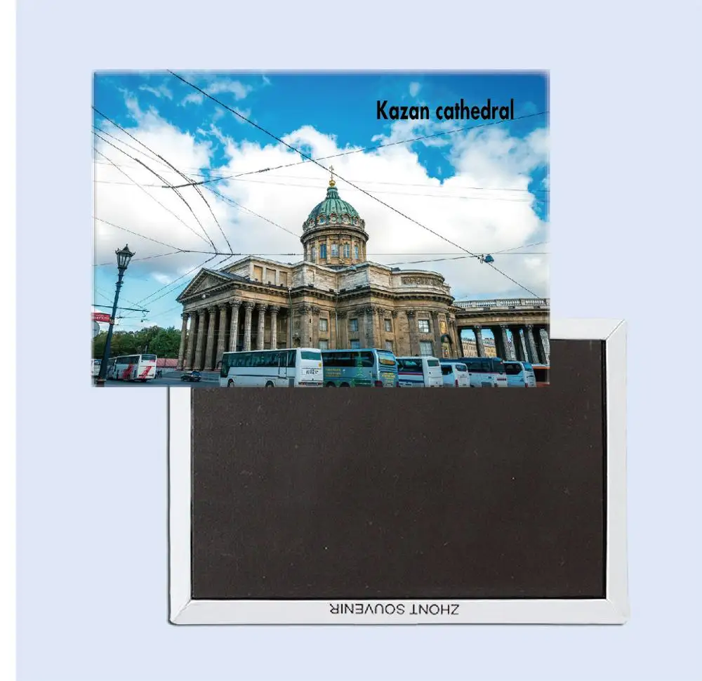 

St.Petersburg Kazan cathedral 25203 metal fridge magnet home accessories souvenir gift