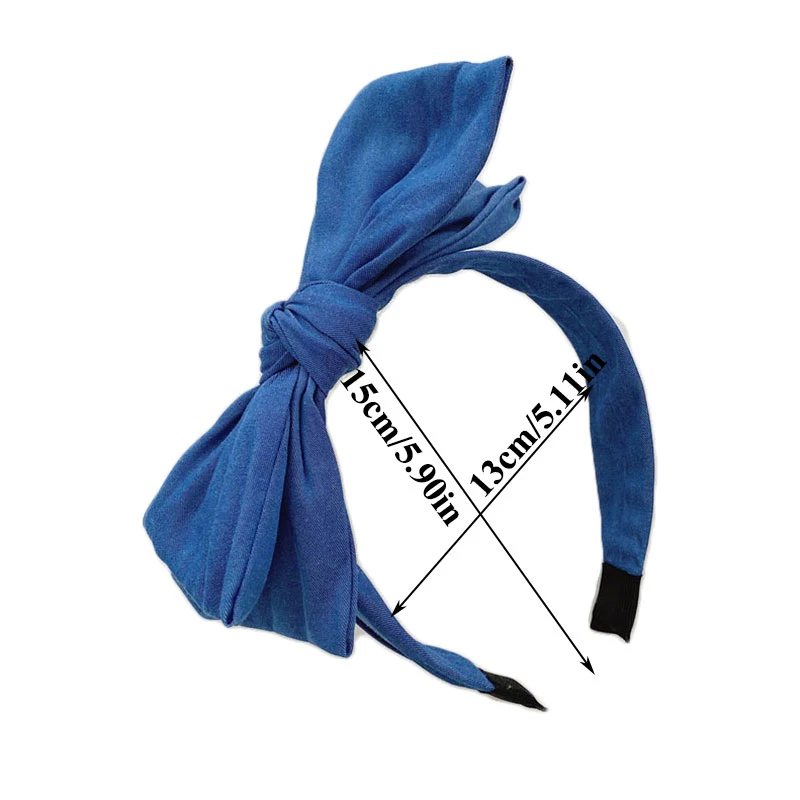 Fashion Hair Accessories Women Denim Bow Headbands Side Rabbit Ears Knotted Headband Wild Girl Cute Face Wash Hair Band Headwear
Fashion Hair Accessories Women Denim Bow Headbands Side Rabbit Ears Knotted Headband Wild Girl Cute Face Wash Hair Band Headwear
