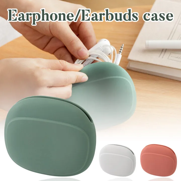 Silicone Carrying Case Portable Storage Bag Capable for Earphone, Earbud, Earpieces, Cable-3 Colors
Silicone Carrying Case Portable Storage Bag Capable for Earphone, Earbud, Earpieces, Cable-3 Colors
