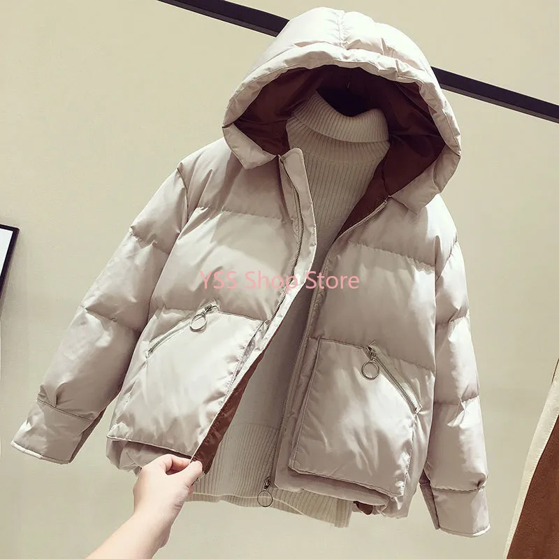 2021 New Winter Jacket Women Coat Parkas Short Hooded Casual Overcoat Warm Cotton Padded Jacket Parka Female Jacket Outwear
2021 New Winter Jacket Women Coat Parkas Short Hooded Casual Overcoat Warm Cotton Padded Jacket Parka Female Jacket Outwear