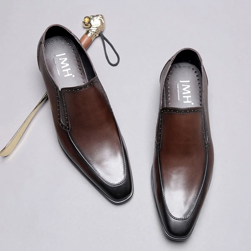 C·G·N·P Italy Imported Cow Leather Loafers Men Handmade Slip On Dress Shoes Fashion Business Casual Shoes Mens Wedding Shoes
C·G·N·P Italy Imported Cow Leather Loafers Men Handmade Slip On Dress Shoes Fashion Business Casual Shoes Mens Wedding Shoes