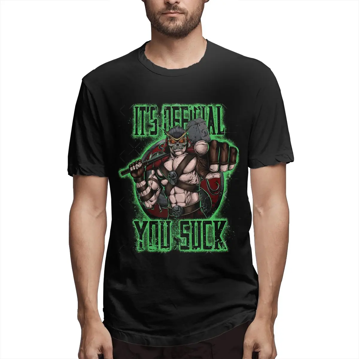 Mortal Kombat SHAO KAHN Men Hipster Tees Short Sleeve Round Neck T-Shirt 100% Cotton 4XL Clothing
Mortal Kombat SHAO KAHN Men Hipster Tees Short Sleeve Round Neck T-Shirt 100% Cotton 4XL Clothing