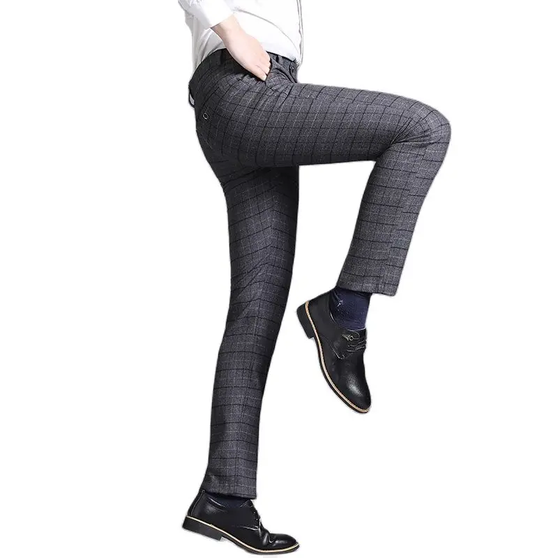 2021 Spring Fashion Plaid Printed casual slim fit Pants For Mens Vintage Mid Waist Button Trouser Male Summer Casual Long Pant S
2021 Spring Fashion Plaid Printed casual slim fit Pants For Mens Vintage Mid Waist Button Trouser Male Summer Casual Long Pant S