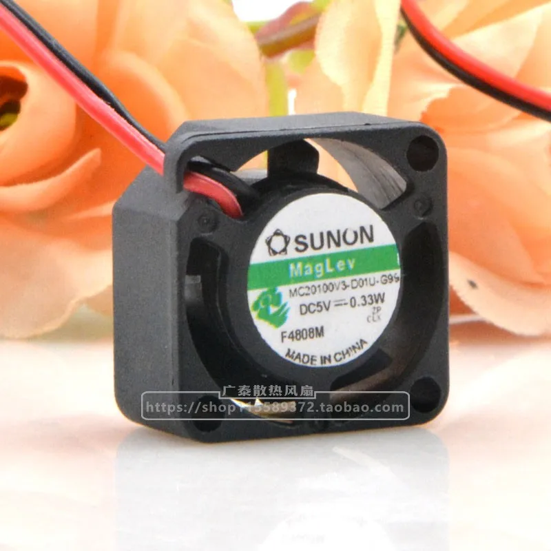SUNON MC20100V3 D01U G99 2010 DC5V 0 33 Вт микро потока охлаждающего воздуха вентилятор 2 см|Кулеры