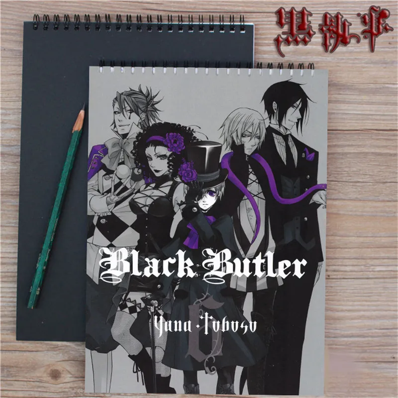 Black Butler Sketchbook Drawing Anime A4 Sketch Book Art Graffiti Professional Painting Book Blank Beige Paper School Supplies
Black Butler Sketchbook Drawing Anime A4 Sketch Book Art Graffiti Professional Painting Book Blank Beige Paper School Supplies