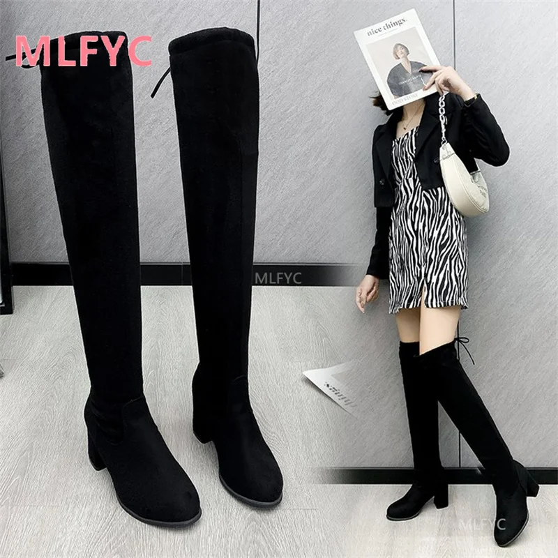 New over-the-knee boots, boots, women's fall/winter 2021, all-match thin, thick-heeled high-heeled high boots, high-heeled boots
New over-the-knee boots, boots, women's fall/winter 2021, all-match thin, thick-heeled high-heeled high boots, high-heeled boots