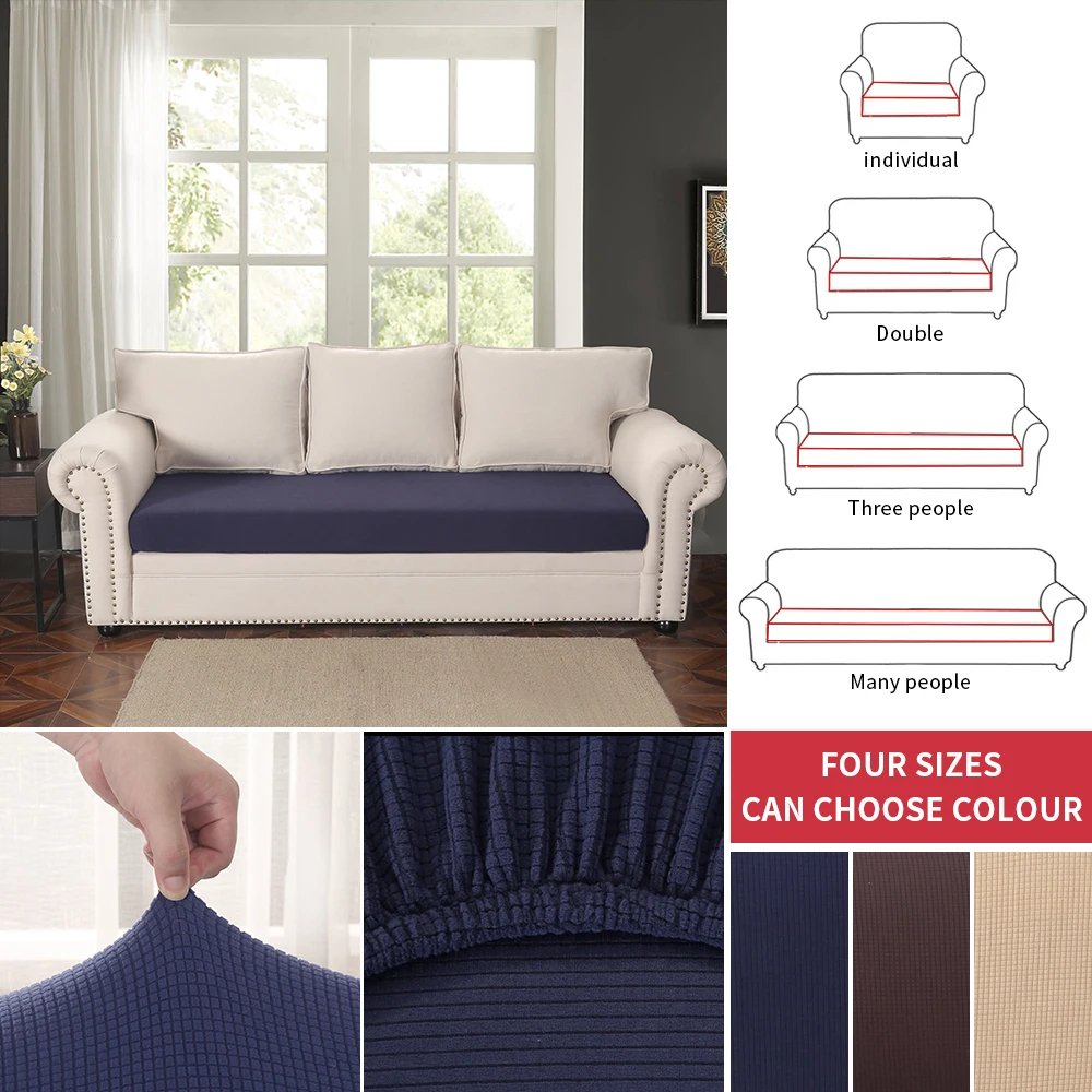 Solid Color Sofa Cushion Cover Elastic Protector Sofa Cover Personality Matching Washable Couch Cover Slipcover Home Decoration
Solid Color Sofa Cushion Cover Elastic Protector Sofa Cover Personality Matching Washable Couch Cover Slipcover Home Decoration
