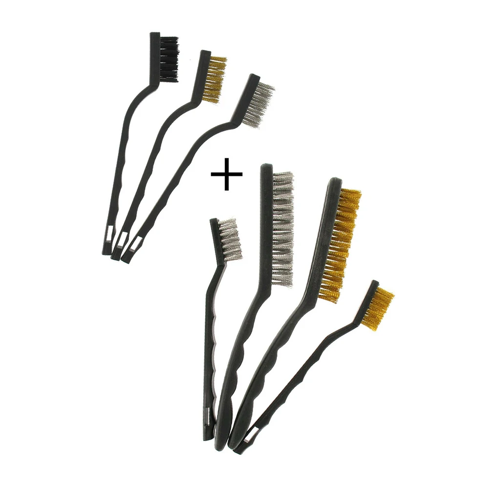 Steel Cleaning Wire Brush Brass Remove Steel Rust Remover Brush Metal Rust Paint Wire Brushes Hand Tools High Quality
Steel Cleaning Wire Brush Brass Remove Steel Rust Remover Brush Metal Rust Paint Wire Brushes Hand Tools High Quality