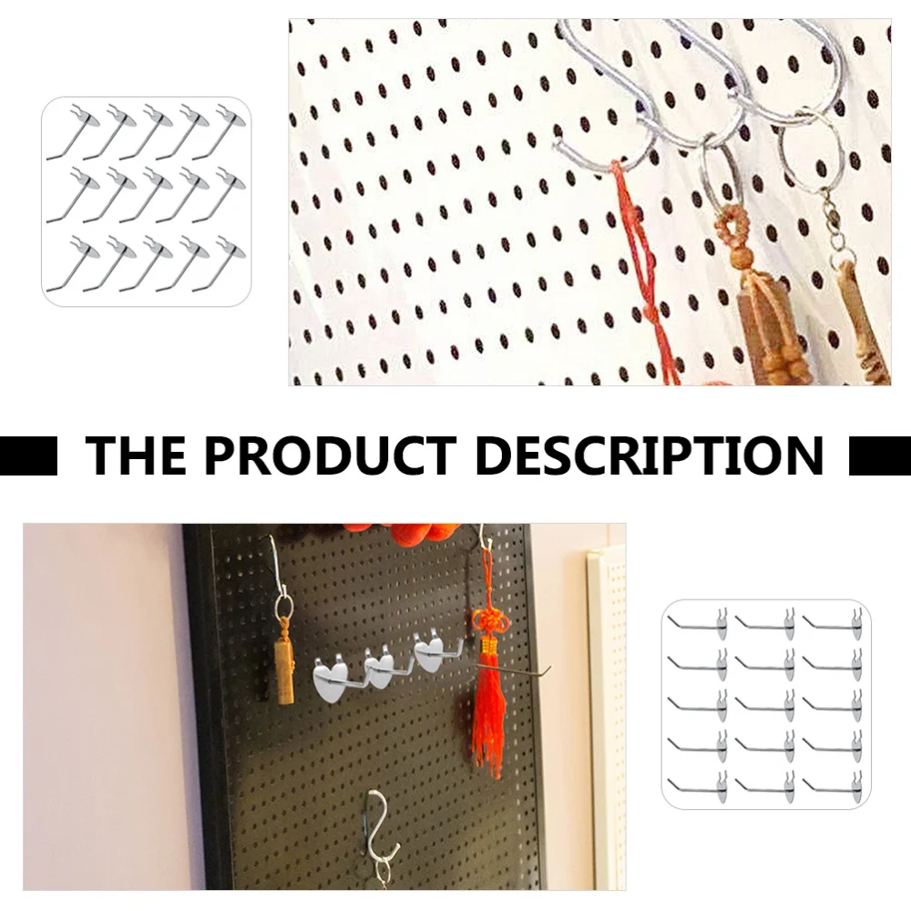 1 Set 40pcs Hanging Hooks Heart Shape Hooks Shop Goods Shelf Hooks (Silver)
1 Set 40pcs Hanging Hooks Heart Shape Hooks Shop Goods Shelf Hooks (Silver)