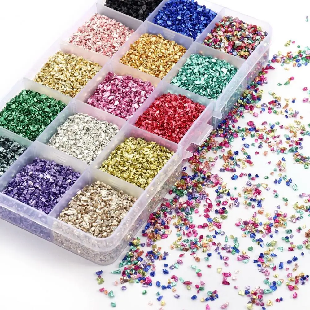 1 Box Nail Rhinestones Nail Art DIY Decoration Faux Crystal Nail Fragment Glitter Color Sequins for Home Use
1 Box Nail Rhinestones Nail Art DIY Decoration Faux Crystal Nail Fragment Glitter Color Sequins for Home Use