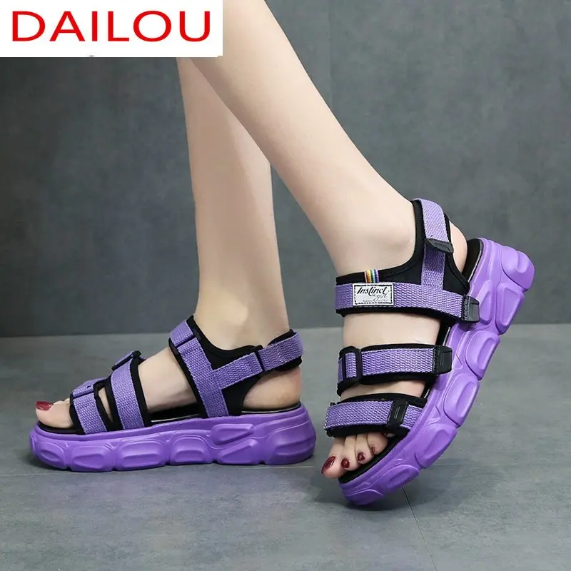 2021 Summer Fashion Women Shoes Platform Sandals New Comfortable Casual Sandals Open Toe Outdoors Mid Heel Sandals Zapatos Mujer
2021 Summer Fashion Women Shoes Platform Sandals New Comfortable Casual Sandals Open Toe Outdoors Mid Heel Sandals Zapatos Mujer