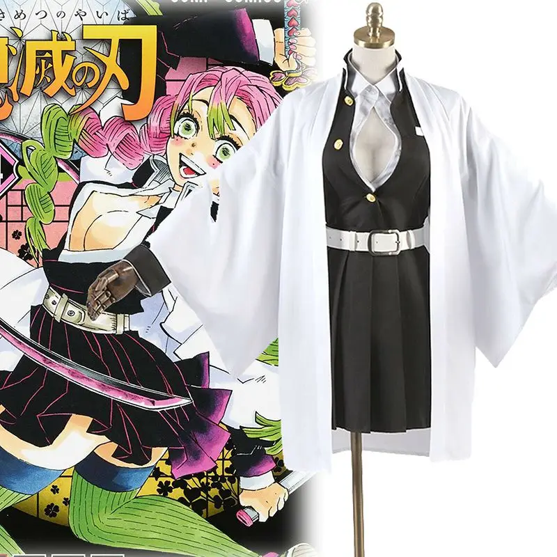 Anime Demon Slayer Kimetsu No Yaiba Kanroji Mitsuri Cosplay Costumes Blade Of Demon Kimono Cosplay Wigs Kisatsutai Uniforms
Anime Demon Slayer Kimetsu No Yaiba Kanroji Mitsuri Cosplay Costumes Blade Of Demon Kimono Cosplay Wigs Kisatsutai Uniforms