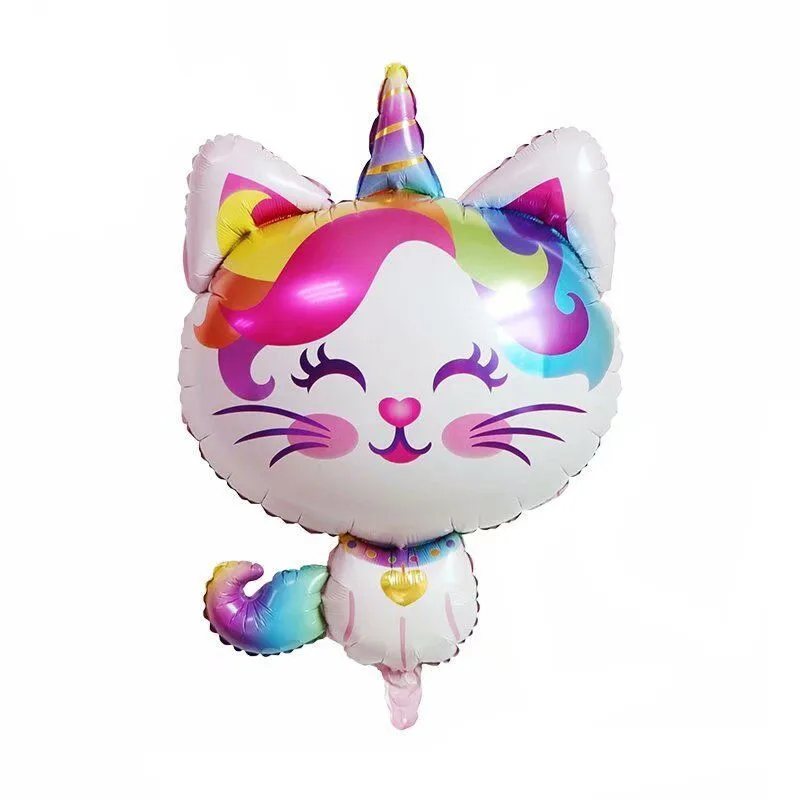 1pcs Cartoon Cat foil Balloon Happy Birthday Party Decoration Baby shower lovely Animal themed party Inflatable Toy Gift Ball
1pcs Cartoon Cat foil Balloon Happy Birthday Party Decoration Baby shower lovely Animal themed party Inflatable Toy Gift Ball