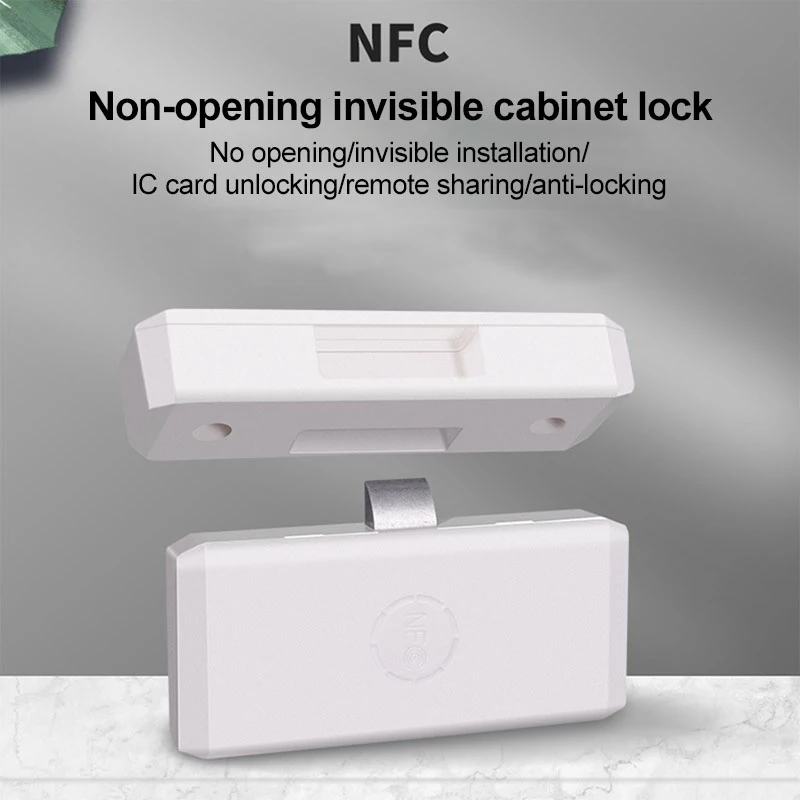 Smart Tuya Free Hole Invisible Drawer Lock Bluetooth-compatible Smart Anti-theft Lock Shoe Cabinet File Wardrobe Lock Switch
Smart Tuya Free Hole Invisible Drawer Lock Bluetooth-compatible Smart Anti-theft Lock Shoe Cabinet File Wardrobe Lock Switch
