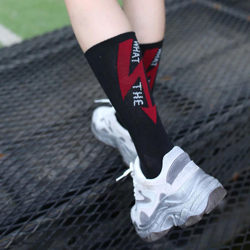 5pair Unisex Funny Letter Pattern Socks Harajuku Casual Cotton Hip Hop Street Sport Long Socks Thick White Black Crew Socks
5pair Unisex Funny Letter Pattern Socks Harajuku Casual Cotton Hip Hop Street Sport Long Socks Thick White Black Crew Socks