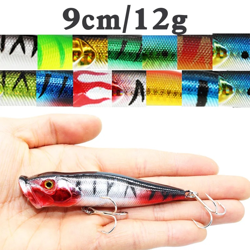 1PCS Minnow Fishing Lure 90mm 12g Topwater Hard Bait Wobbler Jig Bait Crankbait Carp Striped bass Pesca Fishing tackle SwimBait
1PCS Minnow Fishing Lure 90mm 12g Topwater Hard Bait Wobbler Jig Bait Crankbait Carp Striped bass Pesca Fishing tackle SwimBait