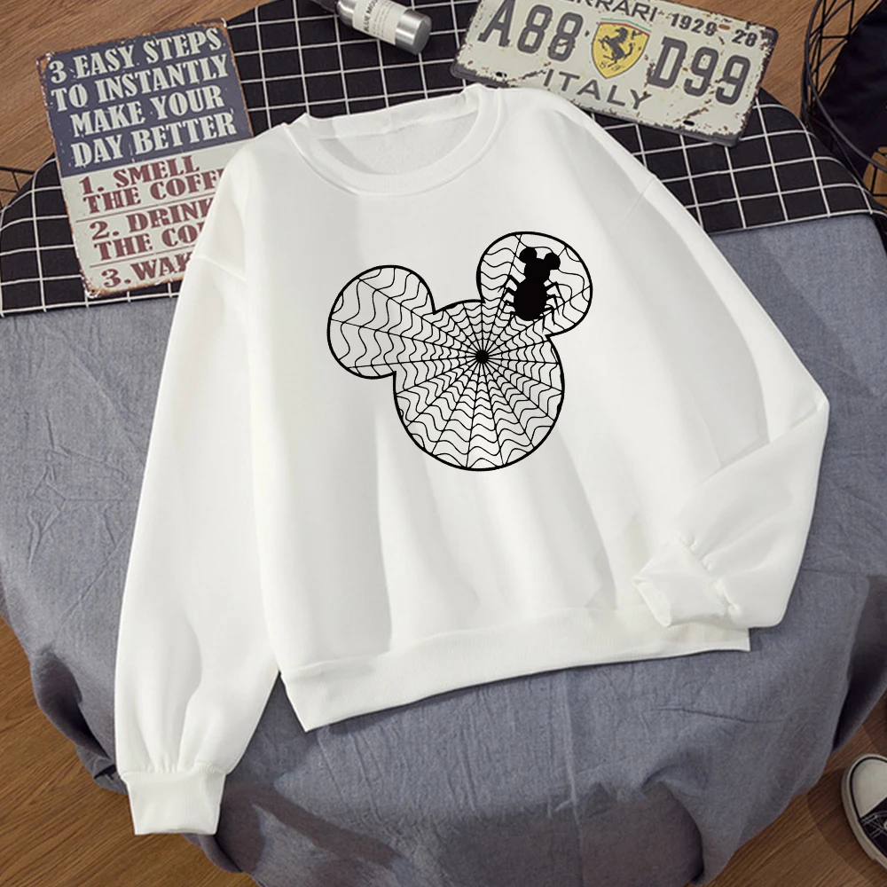 Cobweb and Mickey Print Hoodies Animation High Quality Unisex Pullover Hot Selling Disney Harajuku Halloween Modern Sweatshirt
Cobweb and Mickey Print Hoodies Animation High Quality Unisex Pullover Hot Selling Disney Harajuku Halloween Modern Sweatshirt
