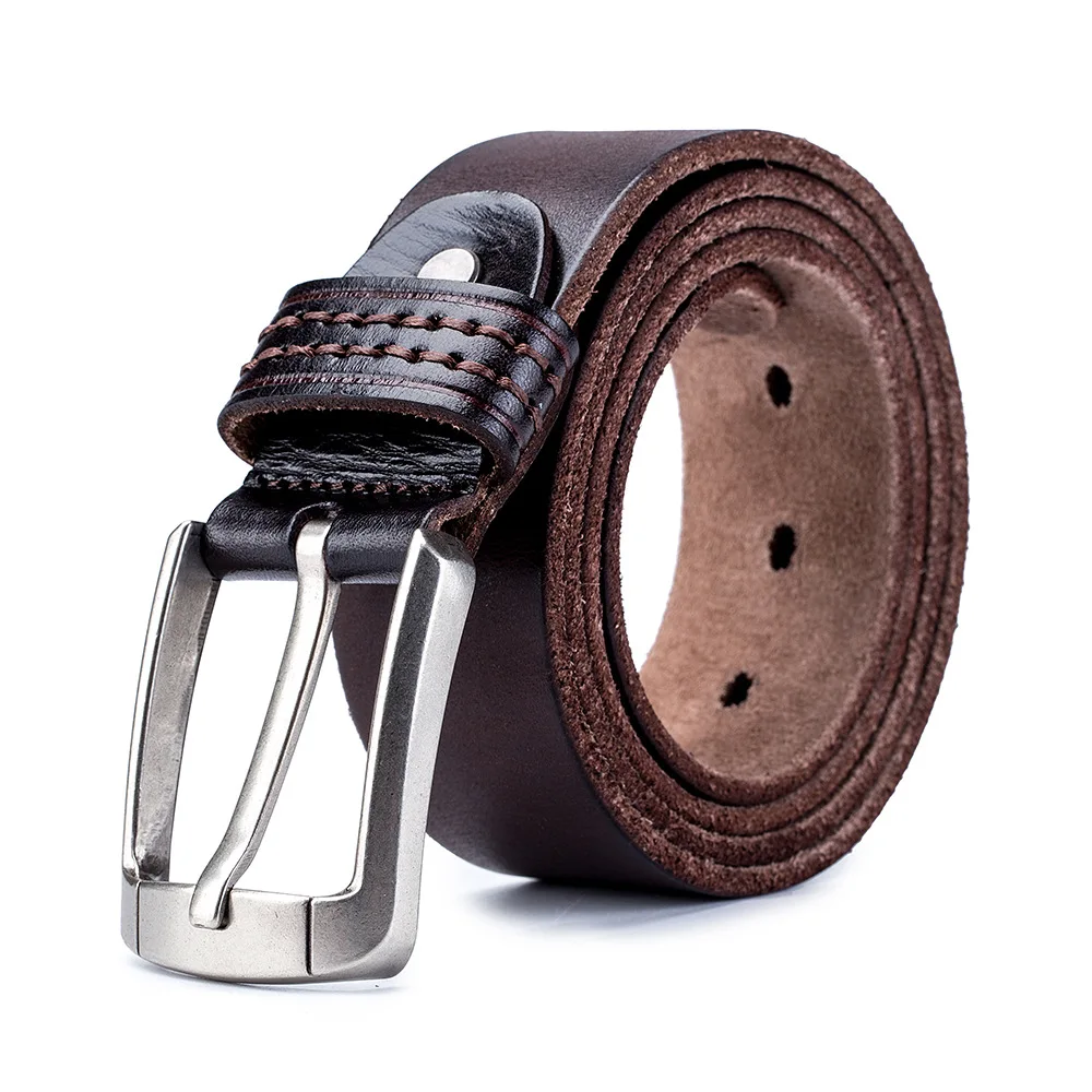 Exquisite 3.8cm Width Full Grain 115cm Length Top Layer Real Cow Leather Belt Pin Buckle Style Men Waist Straps
Exquisite 3.8cm Width Full Grain 115cm Length Top Layer Real Cow Leather Belt Pin Buckle Style Men Waist Straps