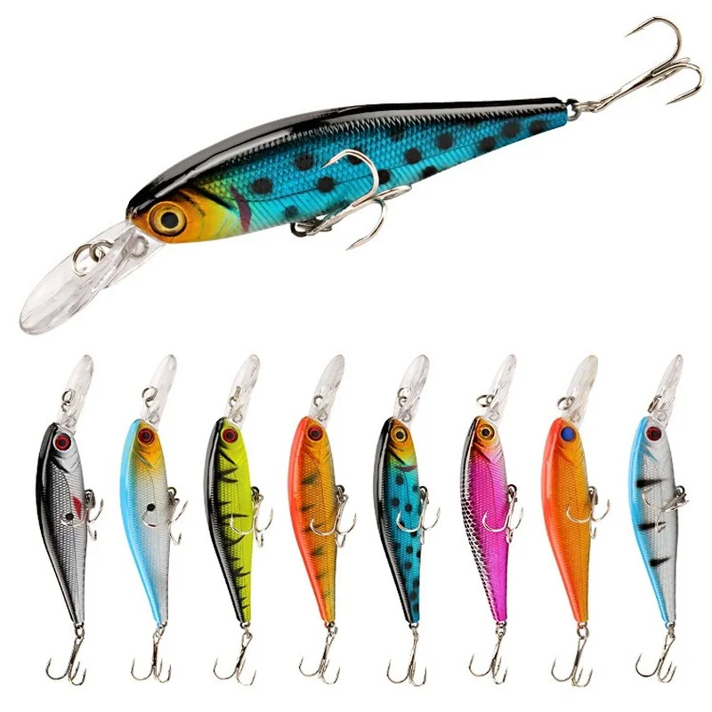 Saltwater lures Tungsten weight system Top fishing lures minnow crank wobbler quality fishing tackle hooks 10.5mm 9.2g 
Saltwater lures Tungsten weight system Top fishing lures minnow crank wobbler quality fishing tackle hooks 10.5mm 9.2g