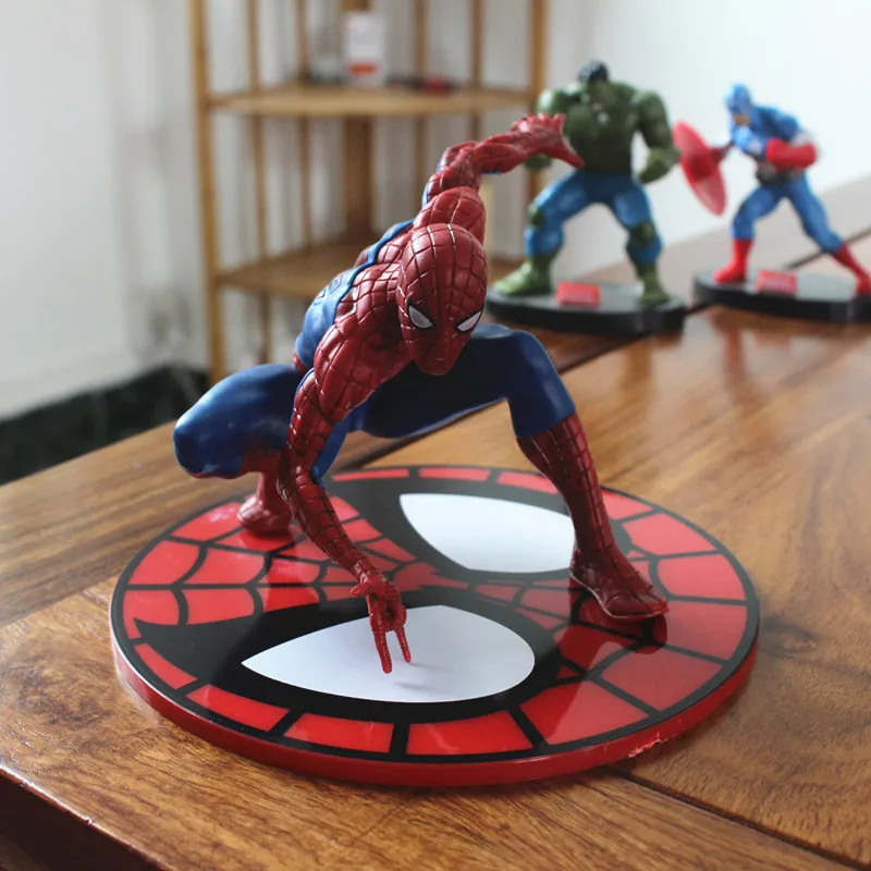 Anime Spider Hero Solid PVC Doll Decoration 15CM With Pedestal Art Collection Decoration For Friends Gift
Anime Spider Hero Solid PVC Doll Decoration 15CM With Pedestal Art Collection Decoration For Friends Gift
