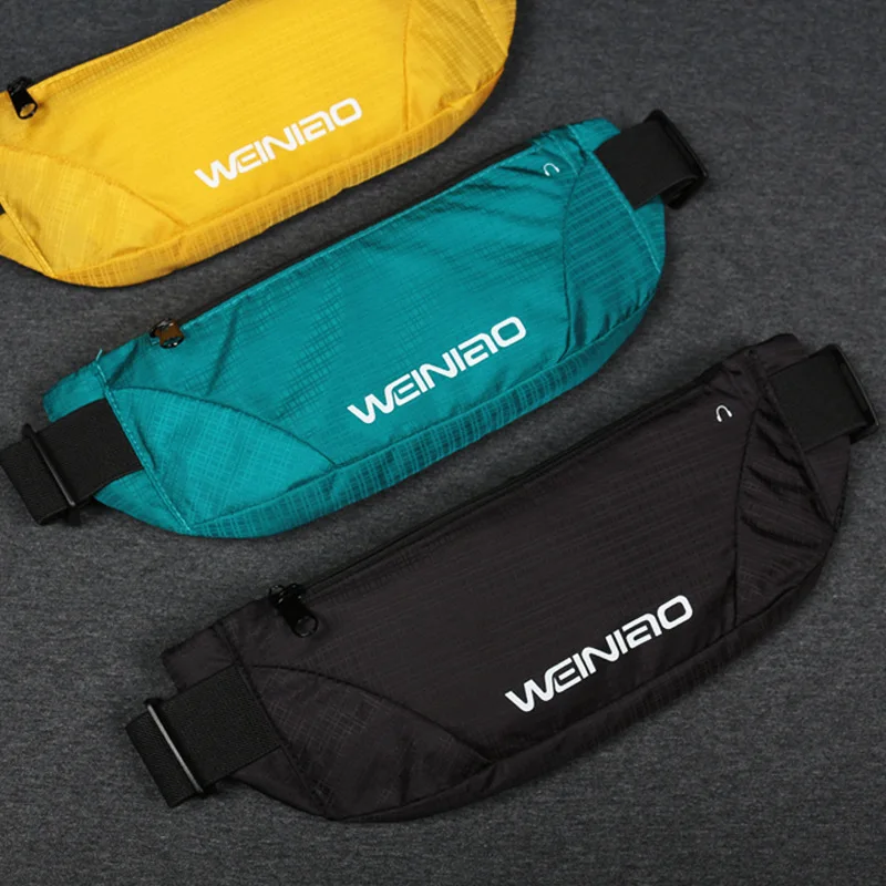 

Colorful Waist bag Waterproof Waist Bum Bag Running Jogging Belt Pouch Zip Fanny Pack Sport Runner crossbody bags for women