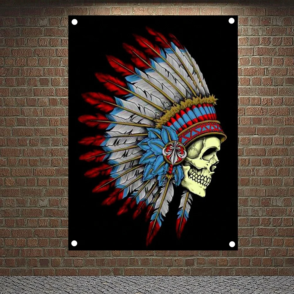 Scary bloody Posters Banners Wall Hanging Ornaments Skull Tattoo Art Flags Canvas Painting Wall Decoration Wall Sticker Tapestry
Scary bloody Posters Banners Wall Hanging Ornaments Skull Tattoo Art Flags Canvas Painting Wall Decoration Wall Sticker Tapestry