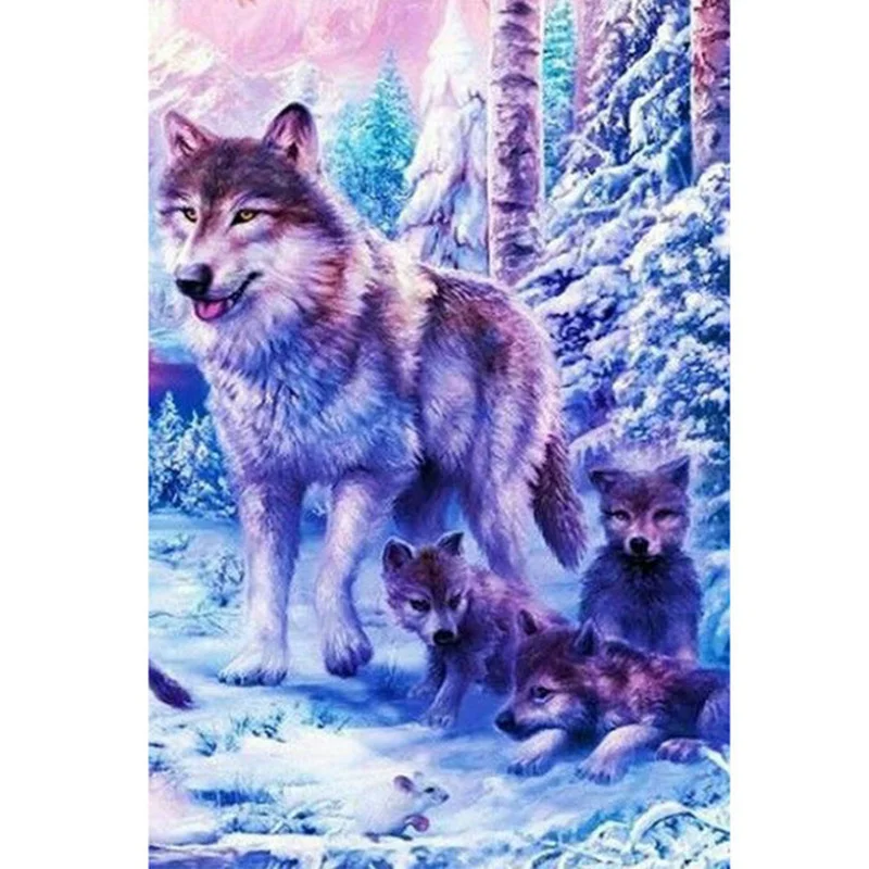 5D DIY diamond painting full square diamond round diamond embroidery animal wolf cross stitch painting decoration
5D DIY diamond painting full square diamond round diamond embroidery animal wolf cross stitch painting decoration