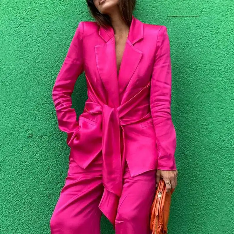 Elegant Coats With Pockets 2021 VONDA Women Autumn Long Sleeve Pleated Suit Blazer Loose Beach Outerwear Oversized Tie Up Coats
Elegant Coats With Pockets 2021 VONDA Women Autumn Long Sleeve Pleated Suit Blazer Loose Beach Outerwear Oversized Tie Up Coats