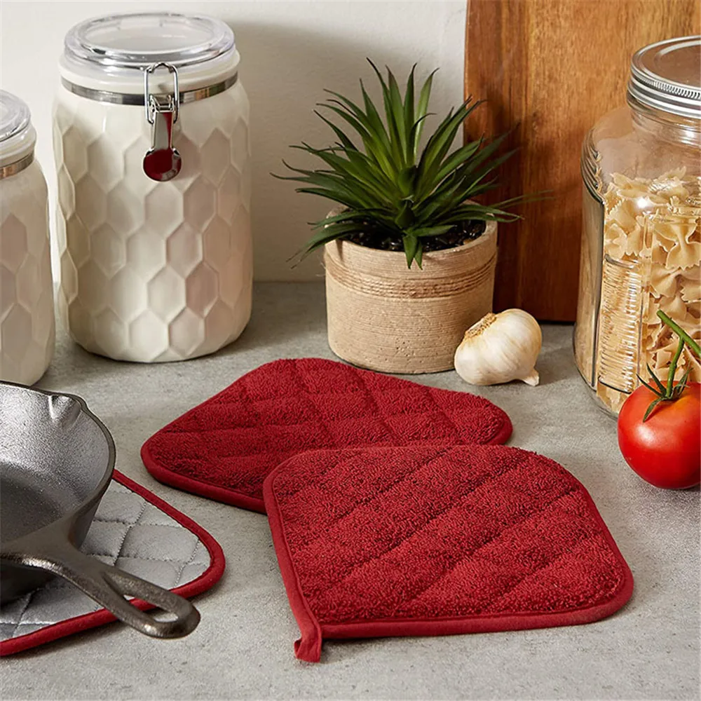 Multipurpose Cotton Pot Holder Cooking Square Potholders Heat Resistant Hot Pads Table Placemat Kitchen Tool Baking Accessories
Multipurpose Cotton Pot Holder Cooking Square Potholders Heat Resistant Hot Pads Table Placemat Kitchen Tool Baking Accessories