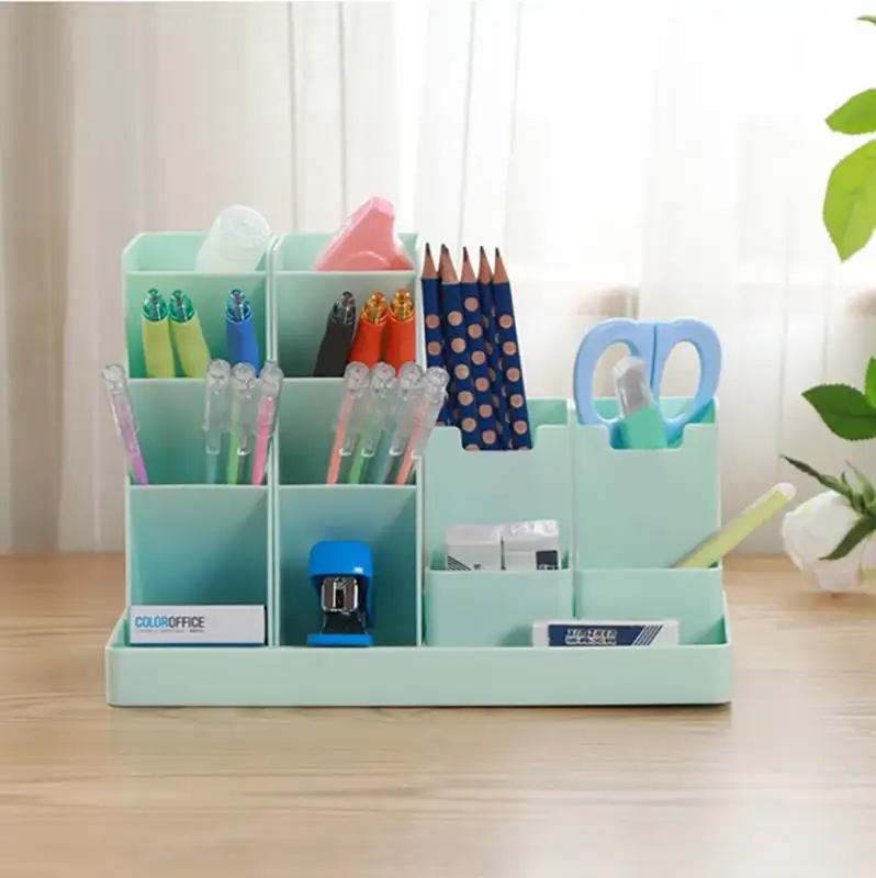 4 Color Large Capacity Cute Desk Pen Holder Pencil Storage Box Desktop Organizer Stand Case School Office Stationery 17x28x14cm
4 Color Large Capacity Cute Desk Pen Holder Pencil Storage Box Desktop Organizer Stand Case School Office Stationery 17x28x14cm