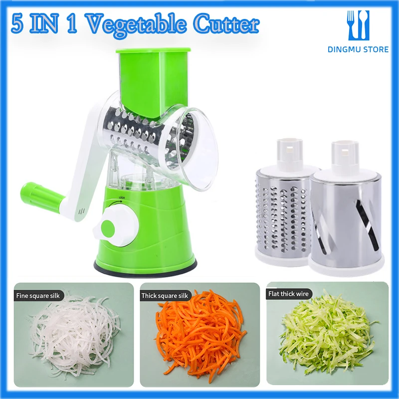 5 in 1 Grater Fruit Vegetable Chopper Manual Cutter Potato Fruit Multifunctional Vegetable Cutter Kitchen Gadgets Tool
5 in 1 Grater Fruit Vegetable Chopper Manual Cutter Potato Fruit Multifunctional Vegetable Cutter Kitchen Gadgets Tool
