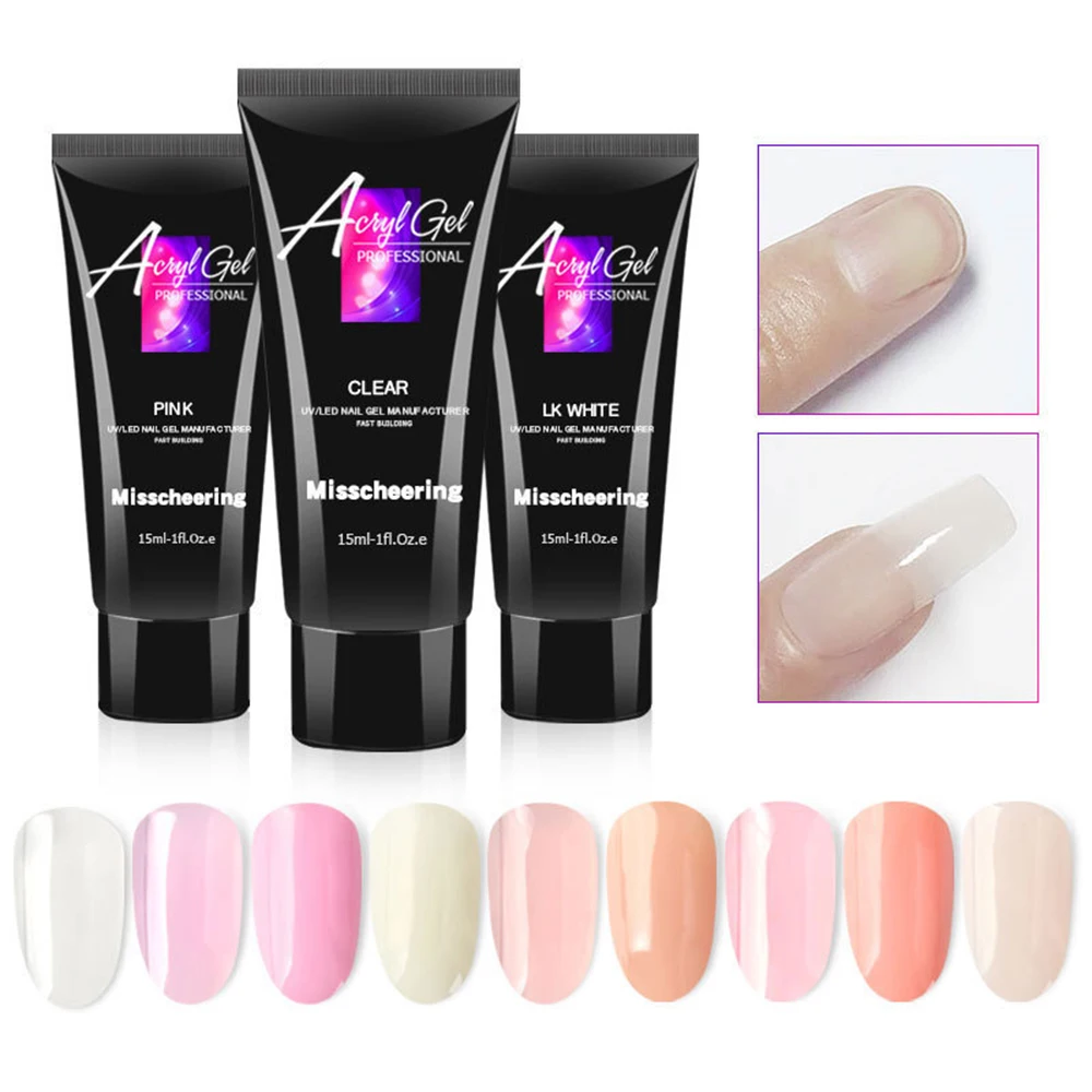 15ml Nail Extension Gel Quickly Nail Extend Glue Painless Lengthening Colorful Nail Art Gel Fast Drying Long Lasting Nail Tools
15ml Nail Extension Gel Quickly Nail Extend Glue Painless Lengthening Colorful Nail Art Gel Fast Drying Long Lasting Nail Tools
