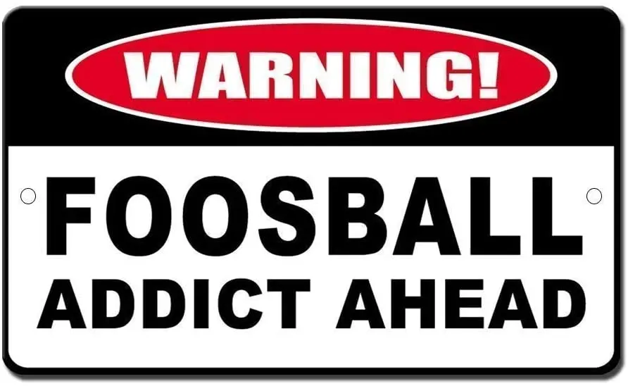 Bedroom Door Foosball Addict Ahead Door Retro Metal Tin Sign Plaque Poster Wall Decor Art Shabby Chic Gift
Bedroom Door Foosball Addict Ahead Door Retro Metal Tin Sign Plaque Poster Wall Decor Art Shabby Chic Gift