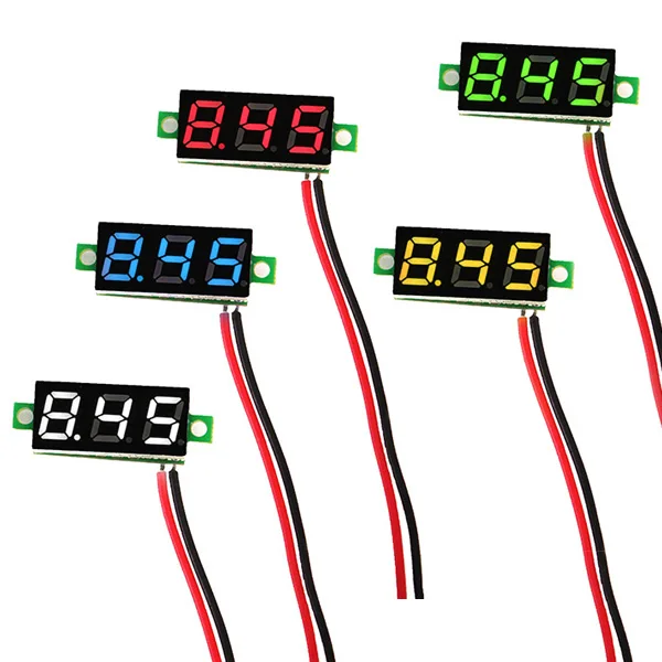 Wholesale Dropship 10PCS 0.28inch Mini Digital Voltage Indicator DC 2.5-40V 2 Cables Protection Battery Tester for RC DIY Parts
Wholesale Dropship 10PCS 0.28inch Mini Digital Voltage Indicator DC 2.5-40V 2 Cables Protection Battery Tester for RC DIY Parts