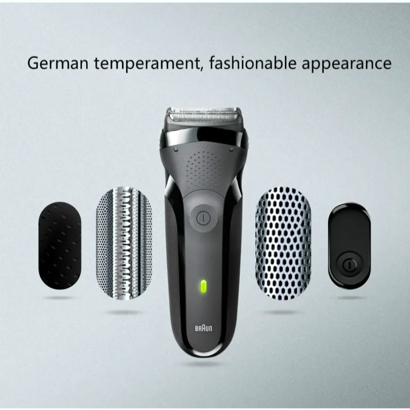 JRM0193 Braun 301s German Men's Electric Shaver Rechargeable Minimalist Design Shaver Imported Technology Reciprocating Razor
JRM0193 Braun 301s German Men's Electric Shaver Rechargeable Minimalist Design Shaver Imported Technology Reciprocating Razor