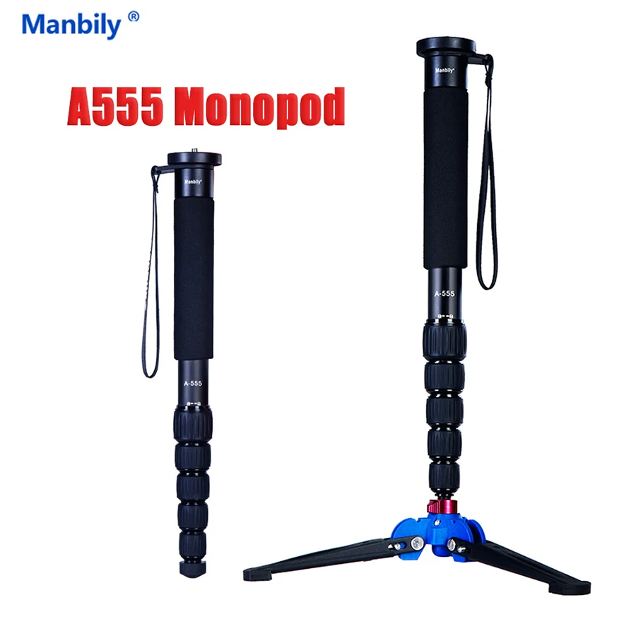 Manbily A555 Lightweight Monopod Aluminum Tripod Photography Stand for Phone Video Holder Digital SLR Camera Monopod Tripod
Manbily A555 Lightweight Monopod Aluminum Tripod Photography Stand for Phone Video Holder Digital SLR Camera Monopod Tripod