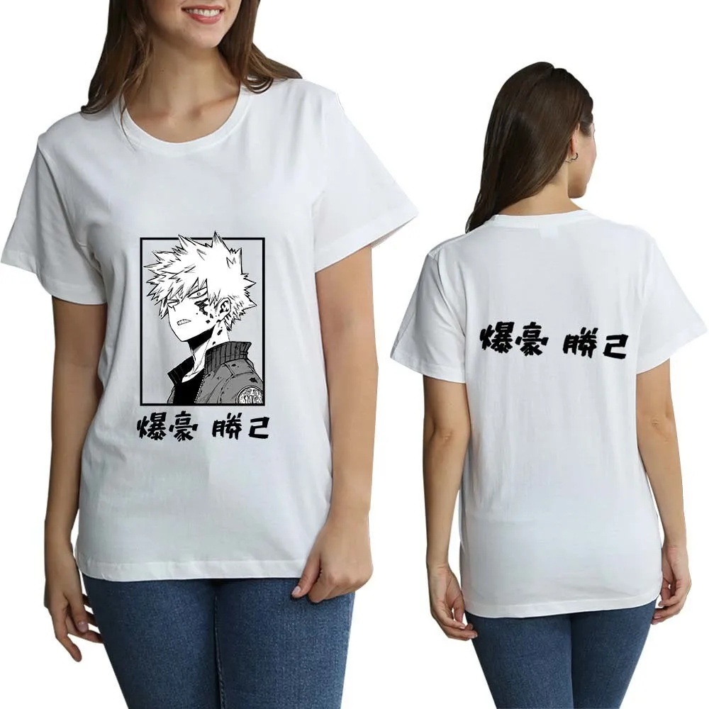 Bakugou Katsuki Bakugo Solid Summer Tee My Hero Academia Kawaii Oversized Unisex Japanese Fashion Anime 2021 New Top T-shirt
Bakugou Katsuki Bakugo Solid Summer Tee My Hero Academia Kawaii Oversized Unisex Japanese Fashion Anime 2021 New Top T-shirt