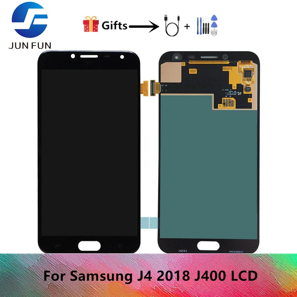 AMOLED для Samsung Galaxy J4 2018 J400 ЖК-дисплей с сенсорным экраном дигитайзер в сборе Бесплатная доставка
AMOLED для Samsung Galaxy J4 2018 J400 ЖК-дисплей с сенсорным экраном дигитайзер в сборе Бесплатная доставка