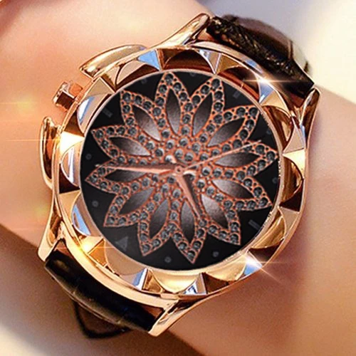 Fashion Casual Crystal Luxury Brand Rose Gold Women Watch Dress Wristwatch Steel Leather Quartz Clock Female Reloj Mujer
Fashion Casual Crystal Luxury Brand Rose Gold Women Watch Dress Wristwatch Steel Leather Quartz Clock Female Reloj Mujer