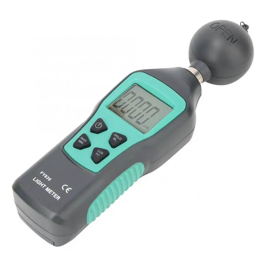 0-200000 Lux Mini Digital Luxmeter High Precision LCD Display Handheld Illuminometer Luminometer Photometer Portable Light Meter
0-200000 Lux Mini Digital Luxmeter High Precision LCD Display Handheld Illuminometer Luminometer Photometer Portable Light Meter