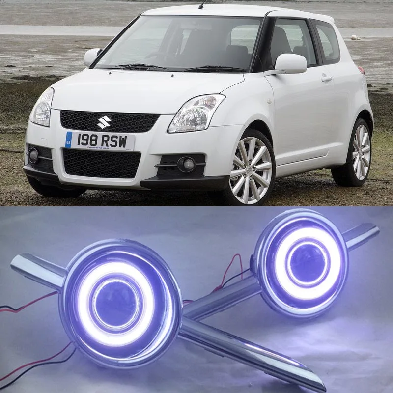 EEMRKE автомобильный Стайлинг для Suzuki Swift Sport 2007-2011 светодиодный ангельские глазки DRL фары дальнего света 12 В H11 55 Вт Противотуманные фары
EEMRKE автомобильный Стайлинг для Suzuki Swift Sport 2007-2011 светодиодный ангельские глазки DRL фары дальнего света 12 В H11 55 Вт Противотуманные фары