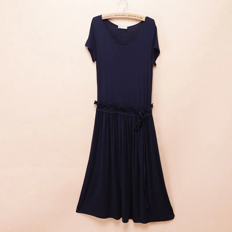 Fdfklak New Casual Short Sleeve Nightgowns For Women Modal Cotton Long Dress Spring Summer Nightshirt Female Nightwear Dresses
Fdfklak New Casual Short Sleeve Nightgowns For Women Modal Cotton Long Dress Spring Summer Nightshirt Female Nightwear Dresses